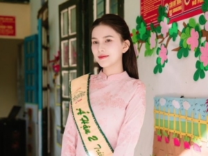 Á hậu Phan Trần Linh Đan nhận được sự quan tâm của khán giả yêu sắc đẹp