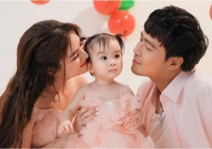 Vợ chồng Thanh Duy - Kha Ly có con sau 8 năm chờ đợi