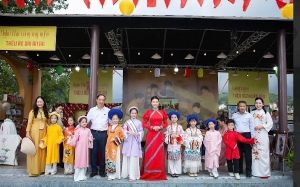 NTK Cao Thu Vân mang thương hiệu An An tới Tuần Văn hóa – Xúc tiến thương mại Côn Sơn – Kiếp Bạc 2025