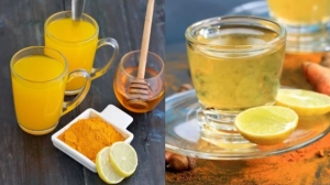 Cách uống nước chanh nghệ buổi sáng thải độc gan thận