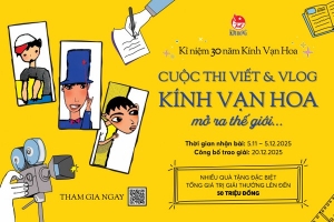 Nhà xuất bản Kim Đồng tổ chức Cuộc thi Viết & Vlog: “Kính Vạn Hoa mở ra thế giới…”