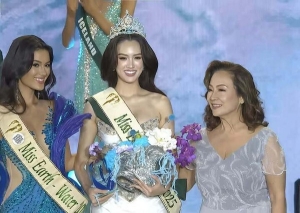 Trịnh Mỹ Anh giành ngôi vị Á hậu 2 Hoa hậu Trái đất 2025