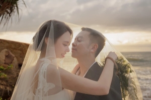 Bộ ảnh cưới ở Phú Quốc của Á hậu Đặng Hoàng Tâm Như 