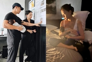 Ngô Thanh Vân và Huy Trần dành hết thời gian để chăm con đầu lòng