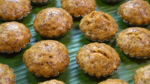 Thực đơn hàng ngày: Bánh chuối hấp bột mì 