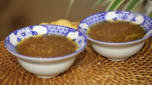 Thực đơn hàng ngày: Chè gạo nếp gừng