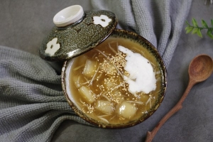 Thực đơn hàng ngày: Chè sắn nóng