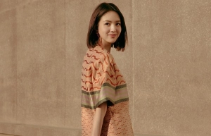 Trương Tử Lâm khoe nét thanh lịch, dịu dàng