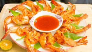 Thực đơn hàng ngày: Tôm sấy dẻo