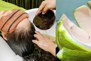 Bí quyết giảm rụng tóc, kích thích tóc mọc nhanh tại nhà khi gội đầu bằng vỏ bưởi đúng cách