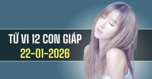 Ngày 22/1/2026: Tử vi 12 con giáp Tuổi Mão khởi sắc, Ngọ cần kiên nhẫn