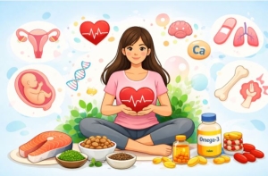 Omega-3, 6 lợi ích đối với sức khỏe phụ nữ