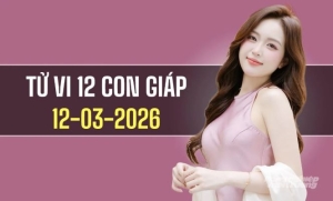 Ngày 12/3/2026: tử vi 12 con giáp tuổi Thìn đón Thần Tài gõ cửa