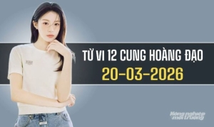 Ngày 20/3/2026: tử vi 12 cung hoàng đạo Song Tử thuận lợi, Bạch Dương áp lực