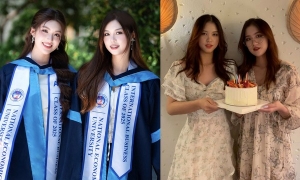 Tân Miss World Vietnam 2025 có chị sinh đôi