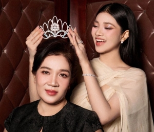 Á hậu Đoàn Minh Kiên biết ơn vì lớn khôn nhờ những đồng tiền công làm giúp việc của mẹ