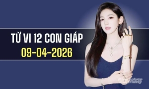 Ngày 9/4/2026: tử vi 12 con giáp tuổi Dần hanh thông, Thìn vướng trở ngại