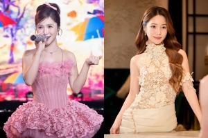 Ca sĩ Hương Tràm được khen ngày càng xinh đẹp, mặc thanh lịch