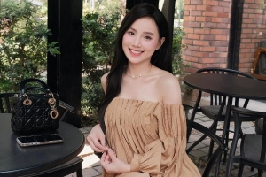 Minh Thu sở hữu sắc vóc xinh đẹp, gợi cảm