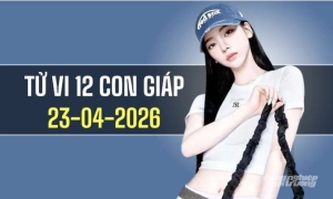 Ngày 23/4/2026: tử vi 12 con giáp tuổi Sửu trắc trở, Dần khởi sắc