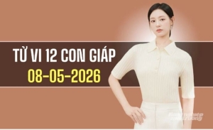 Ngày 8/5/2026: tử vi 12 con giáp tuổi Thân vượng phát, Hợi thuận lợi