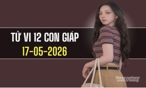Ngày 17/5/2026: Tử vi 12 con giáp Tuổi Tý khởi sắc, Sửu thăng hoa