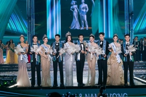 Nguyễn Thu Thảo và Nguyễn Hàn Việt đăng quang Hoa hậu - Nam vương Du lịch Việt Nam 2026