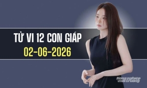 Ngày 2/6/2026: Tử vi 12 con giáp Tuổi Tý thuận lợi, Mùi kiên trì