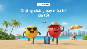 Agoda công bố 2 chặng bay có giá vé tốt nhất trong mùa du lịch hè năm nay