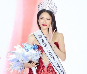 Nam Anh đăng quang Miss Cosmo TP.HCM 2026, Nam Em giành Á khôi 1