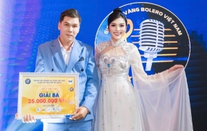 Nguyễn Minh Hiền và dấu ấn Giải Ba tại Giọng Ca Vàng Bolero Việt Nam mùa 12 