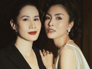 Thân Thúy Hà vào vai chị gái Nam Phương Hoàng hậu tái ngộ Tăng Thanh Hà