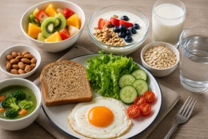 Bữa sáng cho người bệnh gout: Ưu tiên thực phẩm ít purin, giàu chất xơ