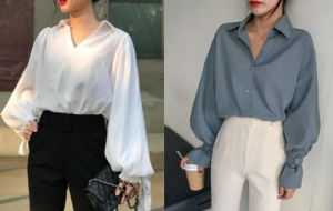 Sơ mi dáng lửng: Bí quyết kéo dài đôi chân, nâng tầm phong cách công sở