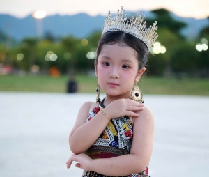 Mẫu nhí Tường Vy và dấu ấn trong “Sắc màu di sản”