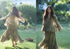 Chu Châu chuộng phong cách vintage, thanh lịch ở tuổi 42