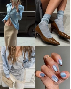 Gam xanh tưởng chỉ hợp mùa hè lại trở thành điểm nhấn tinh tế của mùa thu