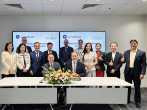 GE HealthCare và Vinmec mở rộng hợp tác chiến lược, nâng cao năng lực y tế toàn diện trên 5 lĩnh vực 
