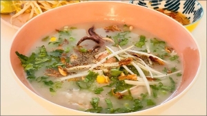 Thực đơn hàng ngày: Cháo hải sản